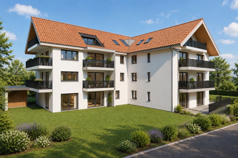 Vue nord ouest - Non contractuel