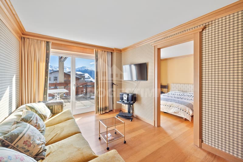 Appartement de 2.5 pièces en plein centre de Crans-Montana