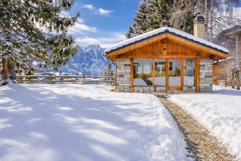 ENSEMBLE IMMOBILIER AVEC TERRAIN CONSTRUCTIBLE EN STATION (9)