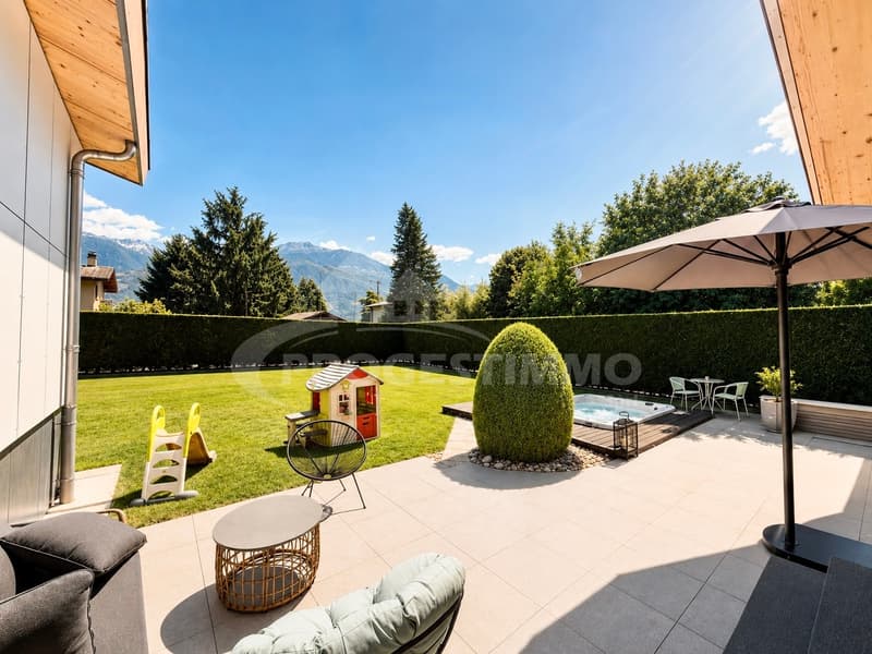 MAISON INDIVIDUELLE AVEC VUE IMPRENABLE SUR LE HAUT DE CRY (6)