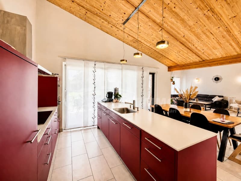 MAISON INDIVIDUELLE AVEC VUE IMPRENABLE SUR LE HAUT DE CRY (2)