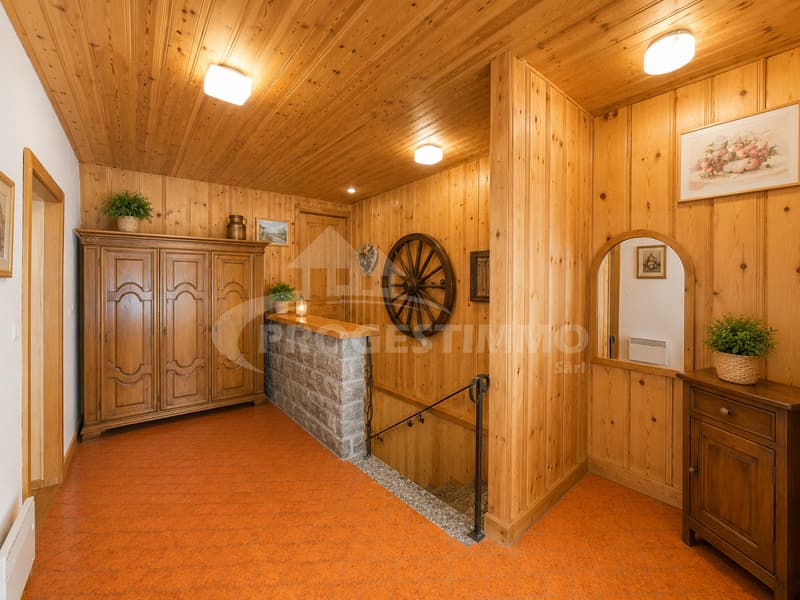 MAGNIFIQUE CHALET AUX VOLUMES EXCEPTIONNELS ET FORT POTENTIEL (7)