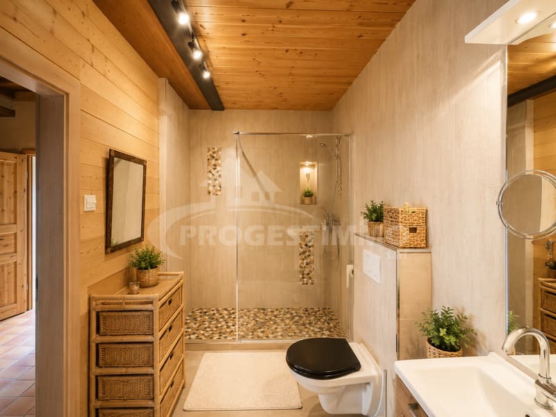 MAGNIFIQUE CHALET AUX VOLUMES EXCEPTIONNELS ET FORT POTENTIEL (8)