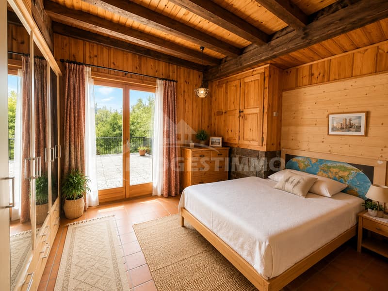 MAGNIFIQUE CHALET AUX VOLUMES EXCEPTIONNELS ET FORT POTENTIEL (10)
