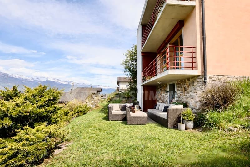 MAISON INDIVIDUELLE AVEC PANORAMA À COUPER LE SOUFFLE SUR LA PLAINE (9)