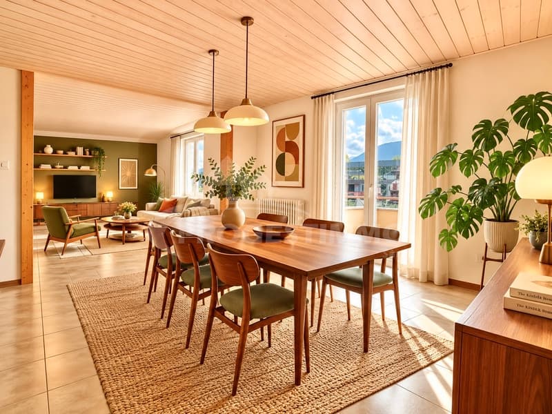 3 pièces - Pièce à vivre homestaging