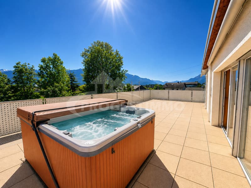 UN ATTIQUE D'EXCEPTION AVEC DEUX TERRASSES & JACUZZI (2)
