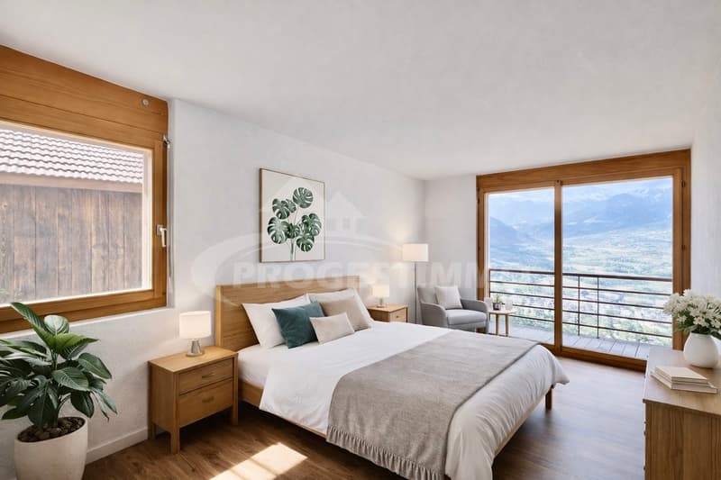 MAISON INDIVIDUELLE AVEC PANORAMA À COUPER LE SOUFFLE SUR LA PLAINE (6)