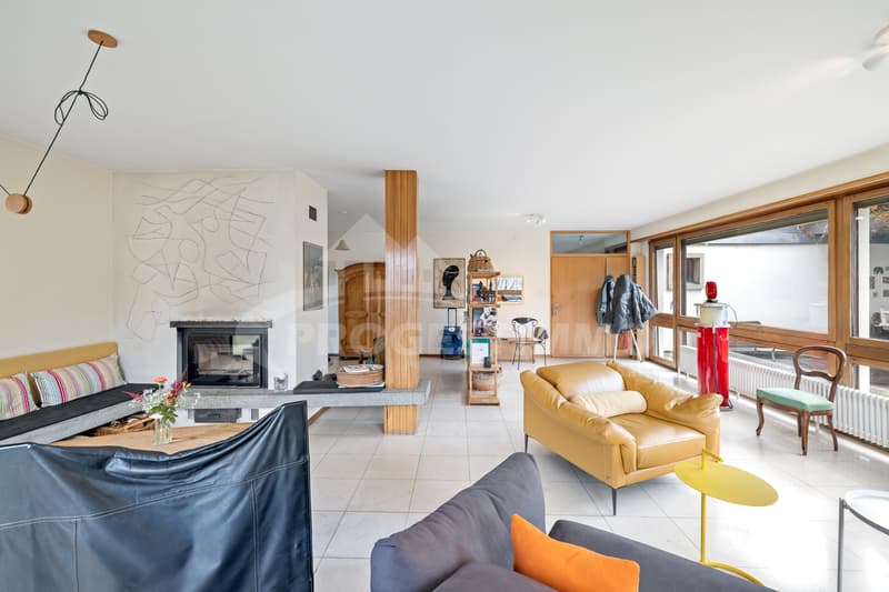 REZ-DE-CHAUSSEE D'UNE VILLA AVEC GRAND JARDIN (3)