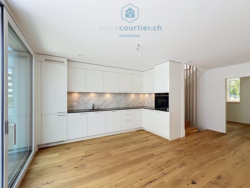 Villa contemporaine neuve en pignon avec jardin - disponible de suite (5)