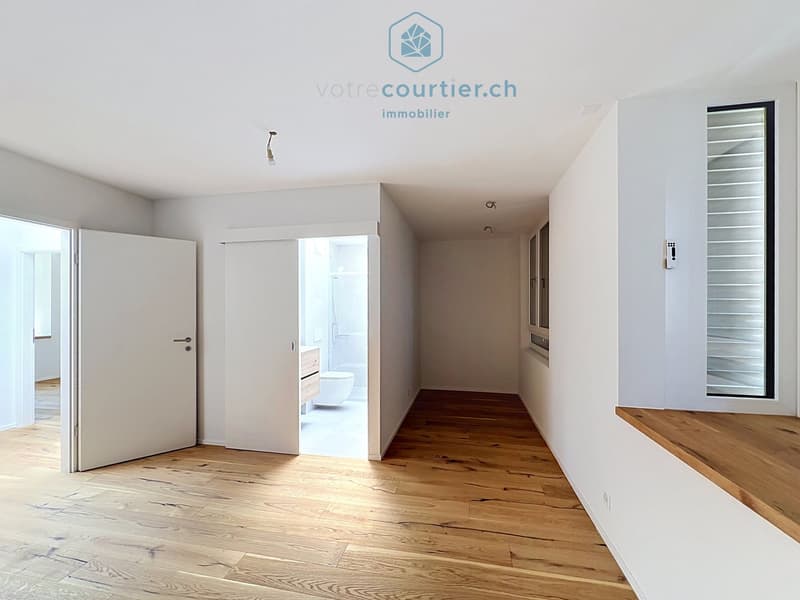 Villa contemporaine neuve en pignon avec jardin - disponible de suite (11)