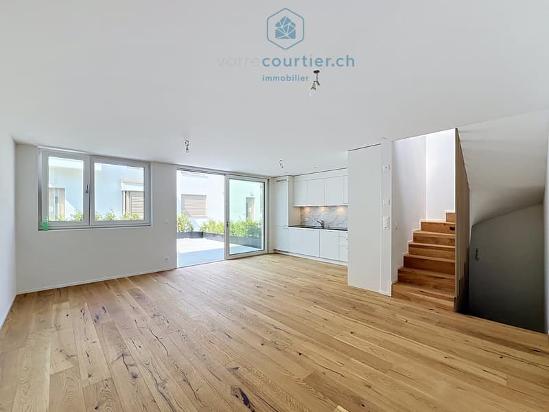 Villa contemporaine neuve en pignon avec jardin - disponible de suite (7)