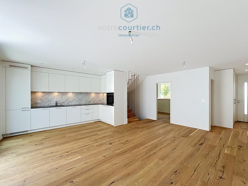 Villa contemporaine neuve en pignon avec jardin - disponible de suite (3)