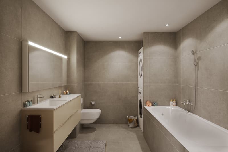 Appartement neuf proche Attalens et Châtel-St-Denis, avec bus ou train (9)