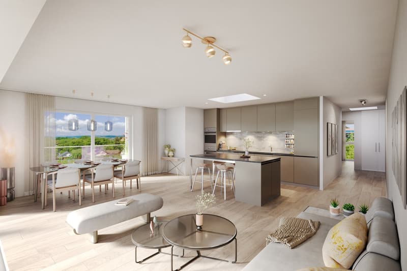 Appartement neuf proche Attalens et Châtel-St-Denis, avec bus ou train (7)