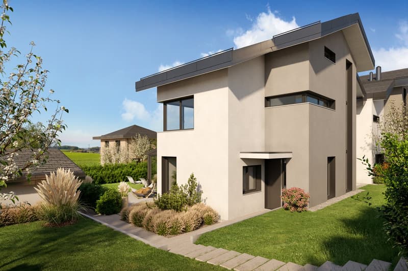 Grande villa Minergie de 7 pces, prestations de haut standing, piscine (4)
