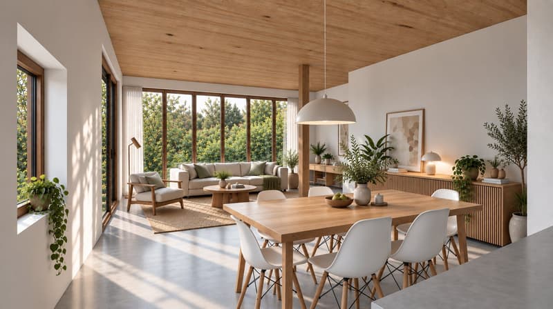 Grande villa Minergie jumelée, vente sur plan, 100% en ossature bois (5)