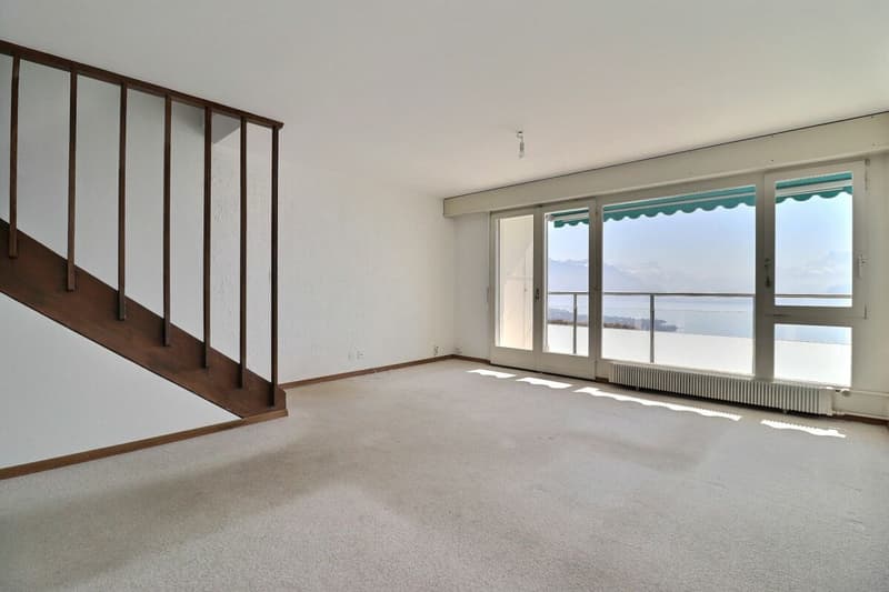 Duplex de 3.5 pièces + bureau avec fort potentiel et vue imprenable (4)