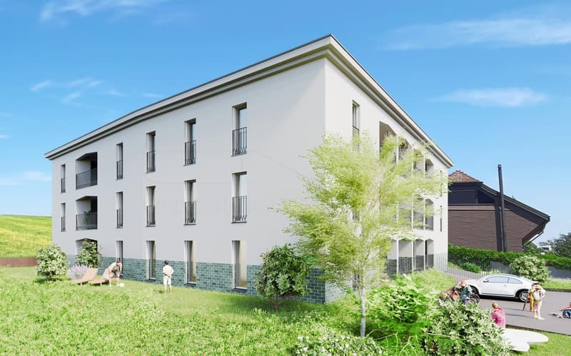 Rte du Centre 30 - Façade sud-ouest - Image non contractuelle