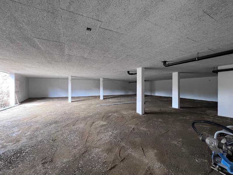 La Résidence Chamblioux 22 - Parking - Immeuble en cours de finition