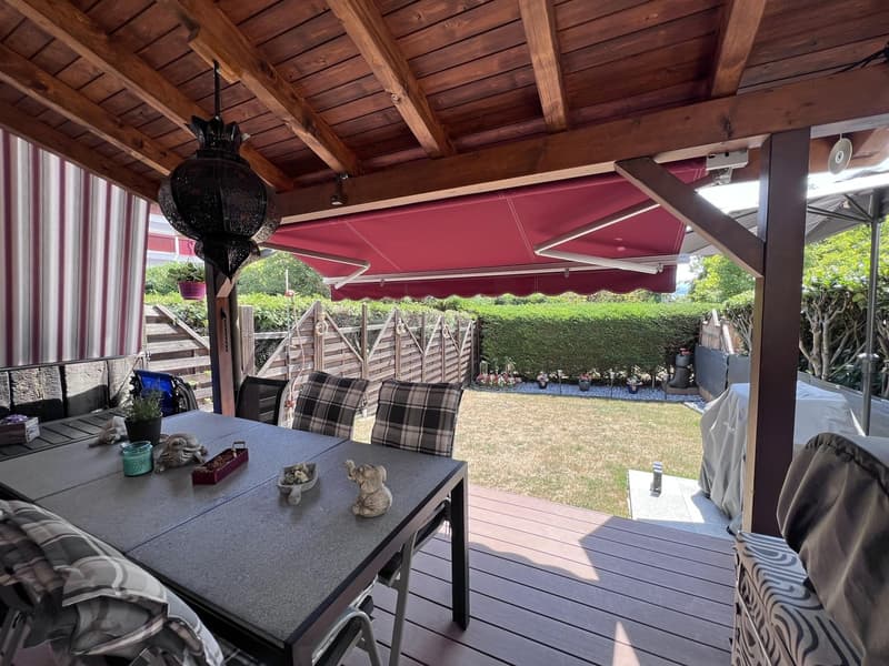 Terrasse et jardin  - Rez