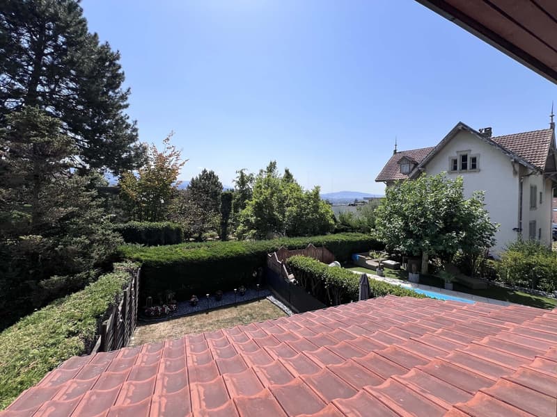 Vue depuis chambre à coucher parents - Étage