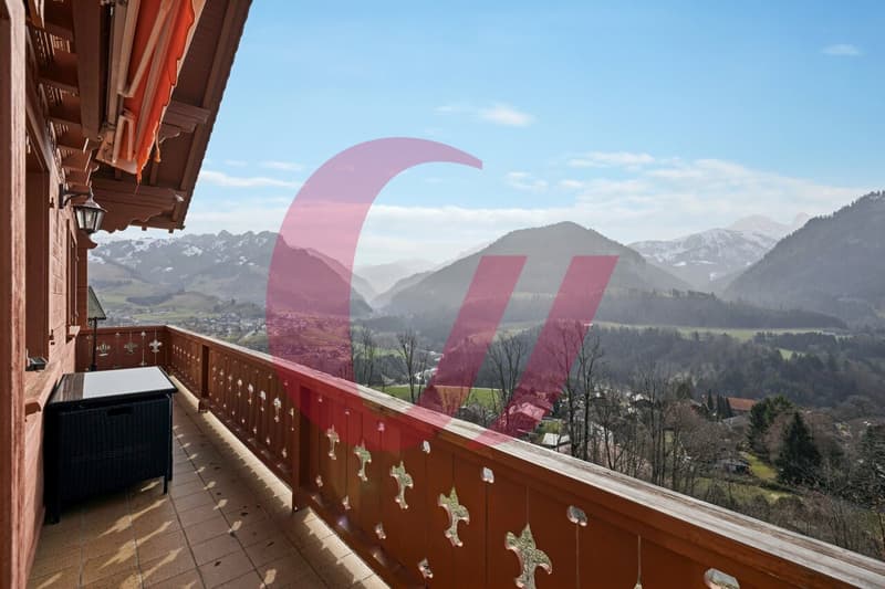 Chalet de 4.5 pièces à Crésuz avec vue panoramique ! (3)
