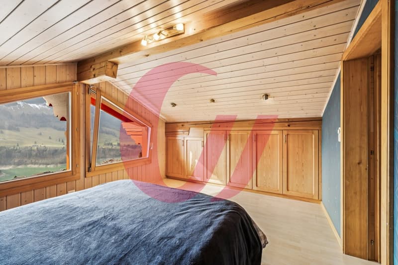 Chalet de 4.5 pièces à Crésuz avec vue panoramique ! (10)