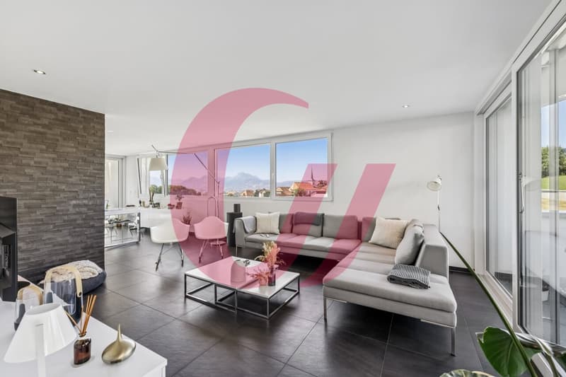 Magnifique appartement de 5.5 pièces avec vue imprenable ! (3)