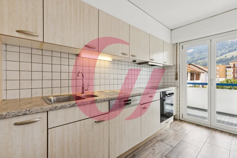 Appartement de 3.5 pièces au coeur de Broc ! (1)