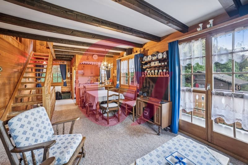 Charmey - chalet typique de 5.5 pièces dans un cadre privilégié (7)