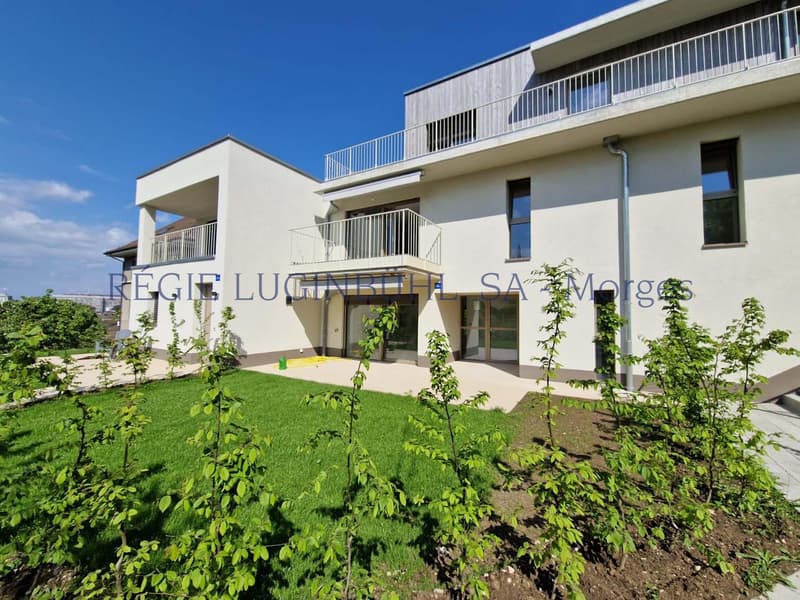 Bel appartement de 3.5 pièces d'env. 87m2 situé au 1er étage d'un nouvel immeuble (1)