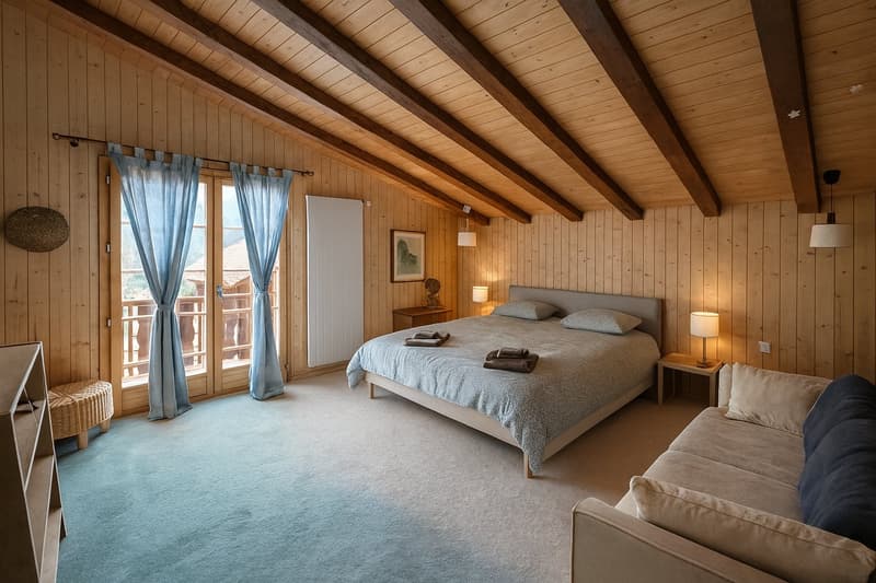 Chalet spacieux - situation exceptionnelle et rare à 15 min. de Gstaad (11)