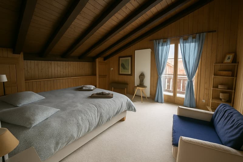 Chalet spacieux - situation exceptionnelle et rare à 15 min. de Gstaad (12)