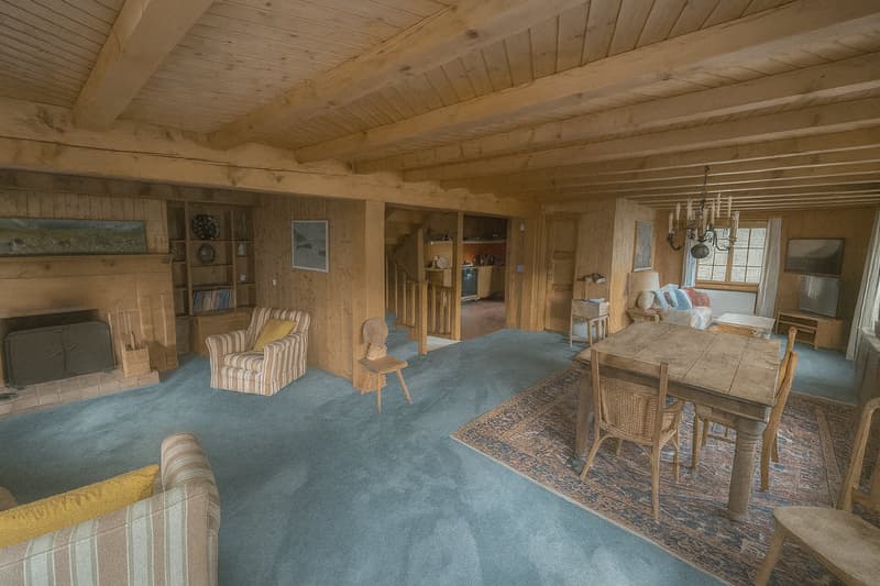 Chalet spacieux - situation exceptionnelle et rare à 15 min. de Gstaad (7)