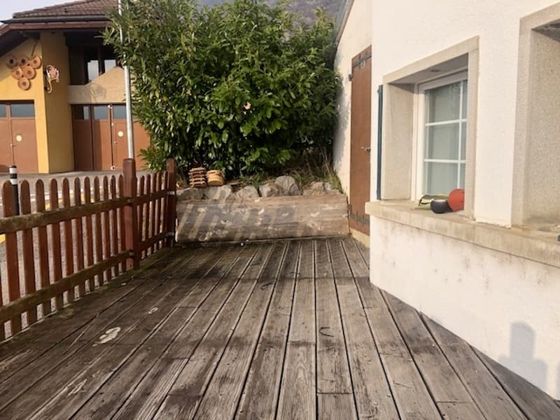 Yvorne : à deux minutes de Aigle : appartement sur 3 niveaux ! (11)