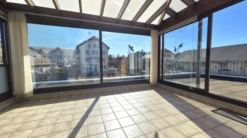 Splendide appartement de 2 pièces rénové avec grande terrasse et véranda (16)