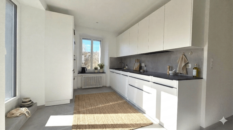 Splendide appartement de 2 pièces rénové avec grande terrasse et véranda (4)