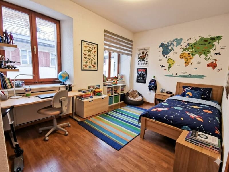 Grand appartement de 4.5 pièces avec cheminée (2)