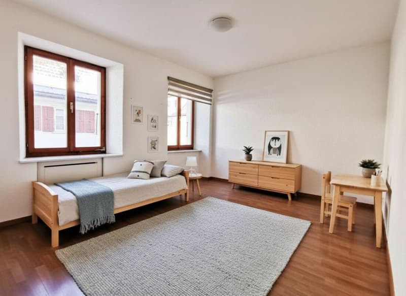 Grand appartement de 4.5 pièces avec cheminée (3)
