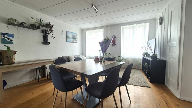 Appartement plein de charme de 2.5 pièces à La Chaux-du-Milieu avec jardin (3)