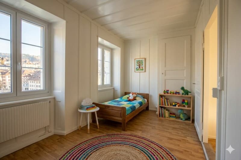 Chaleureux duplex de 3.5 pièces (3)