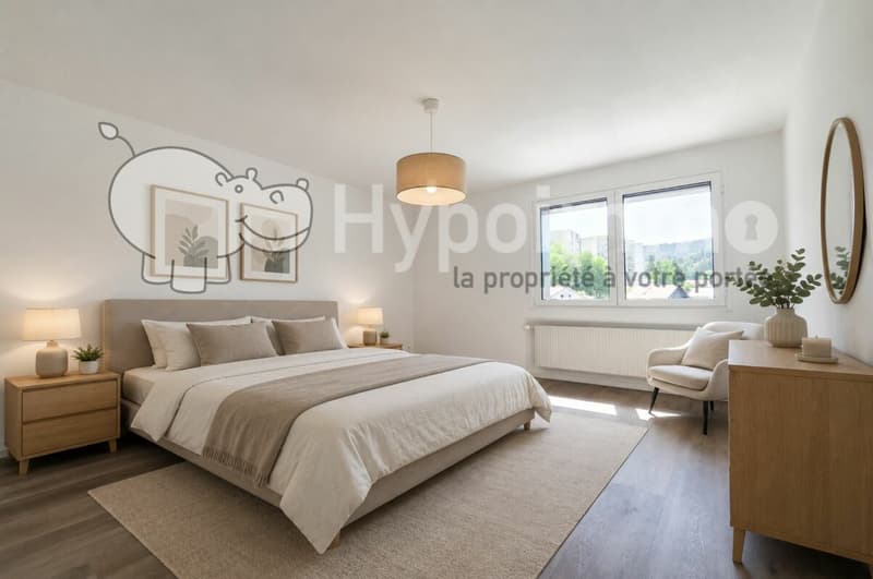 Appartement de 3.5 pièces entièrement rénové (1)