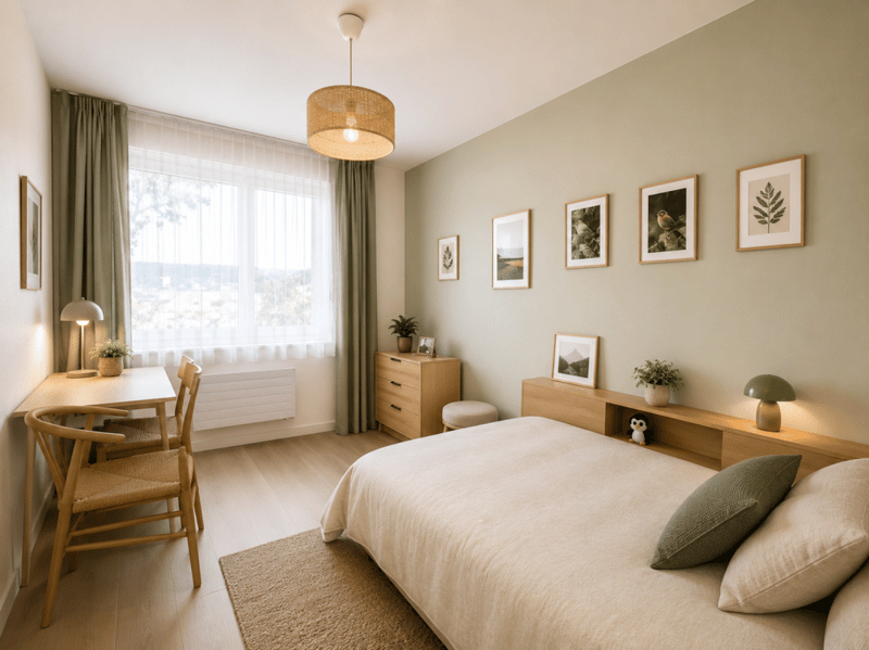 Lumineux appartement  de 5 pièces avec balcon (9)