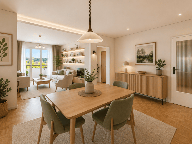 Lumineux appartement  de 5 pièces avec balcon (5)