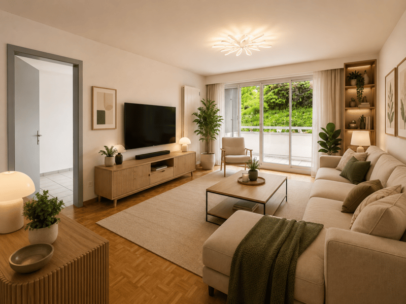 Appartement de 3 pièces avec véranda et situation privilégiée (3)