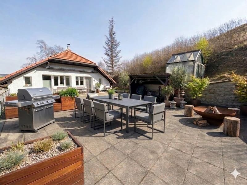 Belle maison familiale avec 6 grands garages (3)