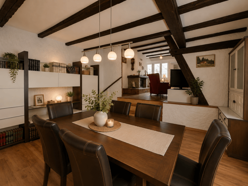 Belle maison familiale avec 6 grands garages (7)