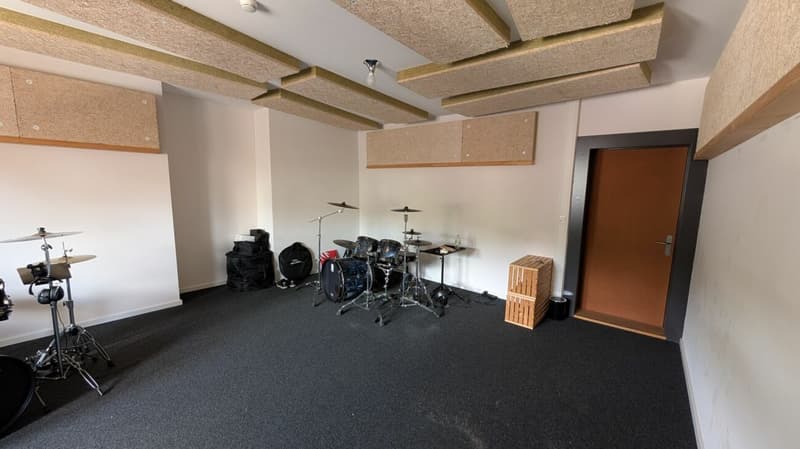 Local de musique dans le bâtiment de l'Ancienne Poste du Locle (3)
