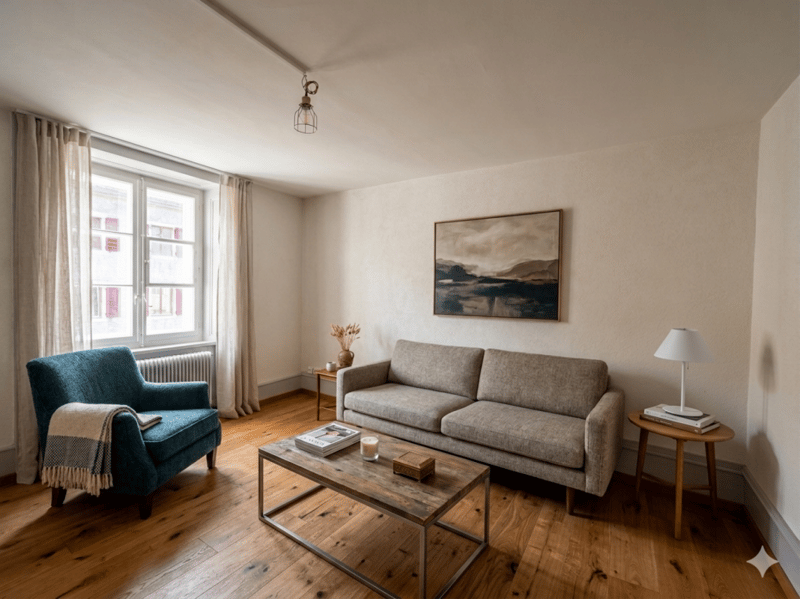 Charmant logement de 2 pièces (2)